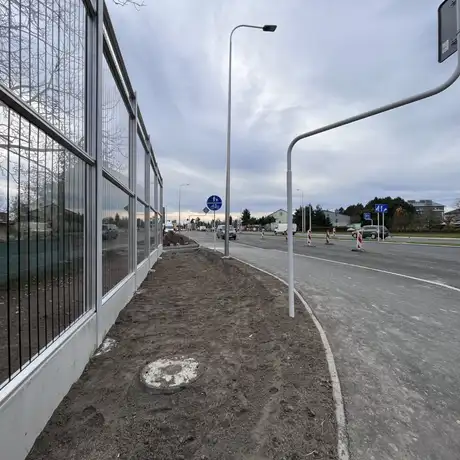 Przebudowa ul. Warszawskiej w Rzeszowie [listopad 2023] - fot 22